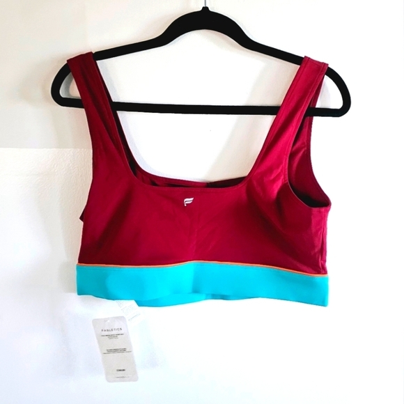 NWT Fabletics Fiona Low-Impact Colorblock Sports Bra Women's Plus Size XXL - Picture 6 of 8